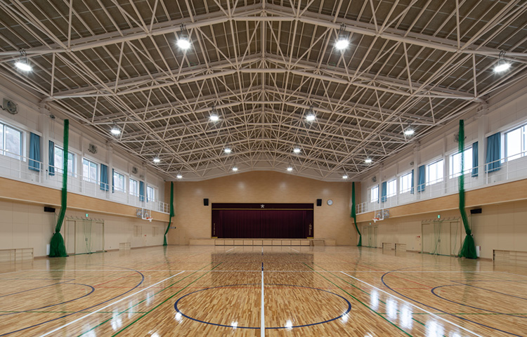 ［広島］広島高等学校・中学校福山校　体育館建設